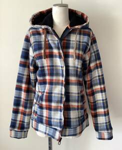 Cyber Monday Sale☆Hawke & Co Outfitter新品S♪Sherpa Fleece Linedチェックアウターパーカー