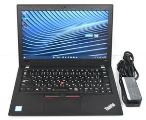 ☆ Lenovo ThinkPad X280 i5-8350U 1.7(3.6)GHz 8CPU/SSD 256GB/16GB/12.5W/無線/Bluet/カメラ/スマートカード/Office 2021/最新W11 ☆1208