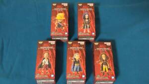 送料無料 ワンピース ワールドコレクタブルフィギュア vol.3 全5種 フルセット ワーコレ ONE PIECE FILM RED WCF 新品未開封