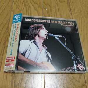 ジャクソンブラウン CD ジャクソン・ブラウン ライブ・イン・ニュージャージー 1976 JACKSON BROWNE 新品購入後に一度再生　送料無料