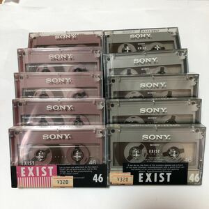 SONY　EXIST 46 カセットテープ　新品　未開封　10本