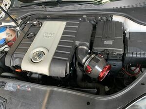 VW ゴルフ5GTI/6R S3(8P) TT(8J) BLITZ カーボンパワーエアクリーナー　美品
