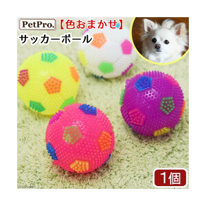 ●ペットプロ　犬おもちゃ　　サッカーボール　　色おまかせ
