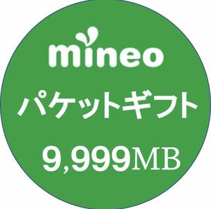 mineo マイネオ パケットギフト 10GB（9999MB）