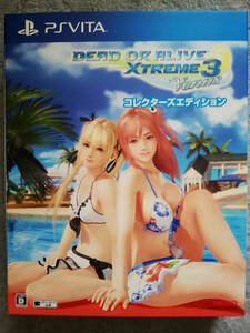 中古 PS Vita版 DEAD OR ALIVE Xtreme 3 Venus コレクターズエディション