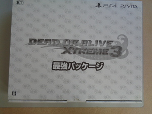 新品未開封【DEAD OR ALIVE Xtreme3】最強パケッジ・PS4/PSVITA★TECMO