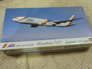 ☆処分☆　ハセガワ　1/200　JAS ボーイング　777-200　レインボーセブン