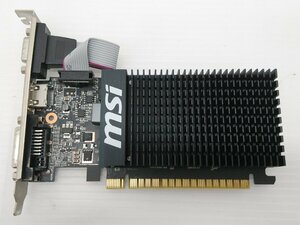 1円～グラフィックボード MSI GeForce GT710 2G グラフィックカード GT 710 2GD3H LP T005447