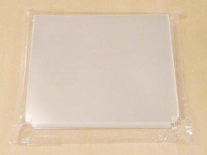 外袋 CDケース保護用 PP袋 100枚セット 標準サイズ CD1枚用 厚手0.08×156×130 透明 ビニール ジャケット 未使用新品 サプライS5 