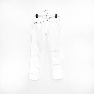 AG JEANS / THE PIPER エージー スリムストレッチ クロップドデニムパンツ 25 ホワイト ジーンズ アメリカ製 ADRIANO GOLDSCHMIED 白