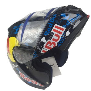 美品バイク用ヘルメット システム ジェットヘルメット フルフェイス レンズ内蔵 フリップアップM-2XL艶黒