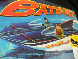 バットマン、アメコミ、1966年TV版（バッドボート）これは、レアだわっ！・・1/25スケールプラモデル！未開封未使用品です。