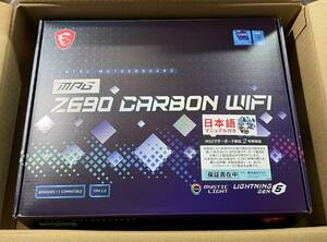 【美品】MSI MPG Z690 CARBON WIFI マザーボード ATX [Intel Z690チップセット搭載]