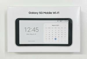 「新品同様」Galaxy 5G Mobile Wi-Fi SCR01 モバイルルーター　判定〇　送料無料