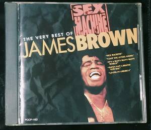 ■即決/中古CD■ジェームス・ブラウン：「 SEX MACHINE ● THE VERY BEST OF JAMES BROWN 」国内盤
