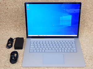 【中古 良品】Surface Laptop3 15インチ VGZ-00018 モデル：1873 [ Ryzen 5 3580U / SSD：256GB / 8GB ] プラチナ 付属品付き(MLA992-3)