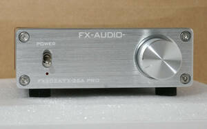 FX-AUDIO FX202A『シルバー』TDA7492PE デジタルアンプ ステレオパワーアンプ
