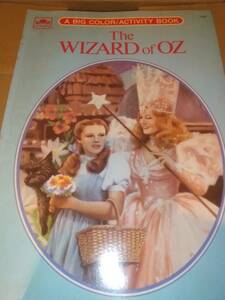 the wizard of oz オズの魔法使 塗り絵　+　barbie 塗り絵　バービー　カリフォルニアドリーム　2冊セット　golden book