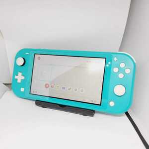 【中古美品】 Nintendo Switch Lite 任天堂 スイッチライト HDH-001 本体 ターコイズ 動作確認済み スイッチ 即発送