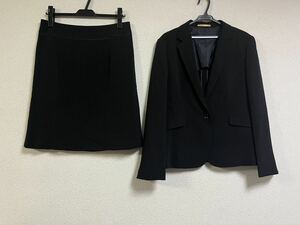 【即納】 ORIHICA オリヒカ スカート スーツ上下セット ブラック ストライプ 13