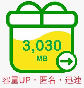 mineo マイネオ パケットギフト 3GB超 3000MB超