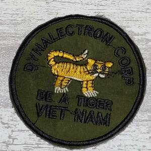 ★TI26 タイガー 虎 TIGER ワッペン 1枚 スカジャン デッキジャケットに! ベトナム 戦争 刺繍 ジャケット ベトジャン