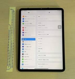 iPad Pro 11 インチ (2018-2020) 純正再生品 フロントパネル 画面 液晶 修理 交換 、画面 パネル 交換テープ 付き 。 カラー 黒 ジャンク