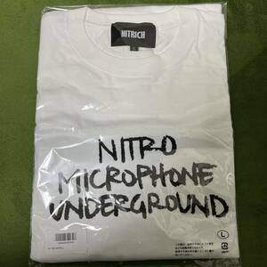 新品未使用 NITRO MICROPHONE UNDERGROUNDニトロマイクロフォン B +Tee