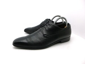 ◆本物保証◆グッチ◆GUCCI◆メンズ/リザード/ビジネス/ダービー/ドレス/レザー/シューズ/靴/革靴/黒/ブラック/26.5~27㎝★☆美品☆★