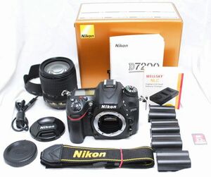 【新品級の超美品 4706ショット・豪華セット】Nikon ニコン D7200 AF-S 18-105mm VR