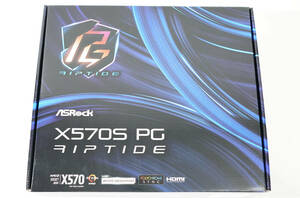 【中古美品】ASRock X570S PG Riptide（AMD X570S ATXマザーボード）