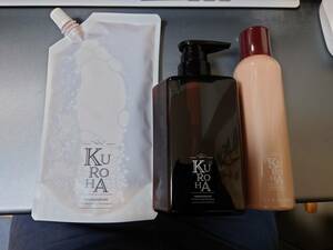 KUROHA 発酵黒髪シャンプー 380ml と炭酸ヘアホイップセット