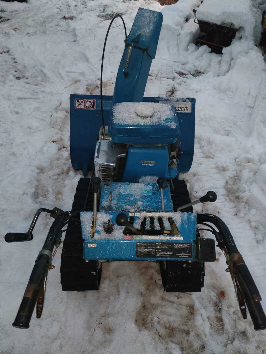 除雪機 クローラ ヤマハ