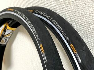 【送料無料】Continental CONTACT Speed 20×1.10 ブラック×リフレックス新品2本セット