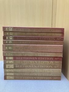 WM4463 生誕200年記念 大全集 ベートーヴェン-エディション　全１２巻　ＬＰ７６枚　BEETHOVEN-EDITION 現状品　1224