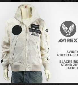 AVIREX アヴィレックス ブラックバード ホワイト XL