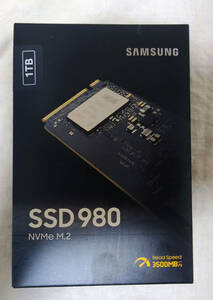 Samsung 980 1TB PCIe Gen 3.0 ×4 NVMe M.2 最大 3,500MB秒 内蔵 SSD MZ-V8V1T0B