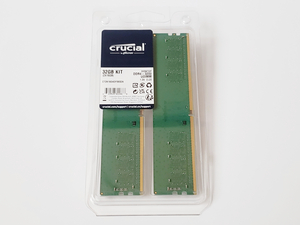 Crucial Micron CT2K16G4DFS832A DDR4-3200 PC4-25600 16GB 2枚組 32GB 未開封 納品書付き