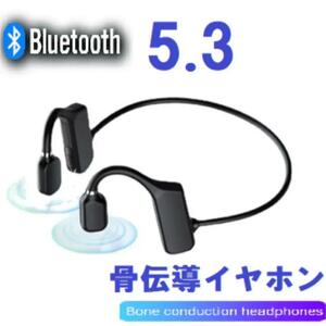 骨伝導ワイヤレスイヤホン 最新Bluetooth 5.3耳掛けIPX5防水 DX