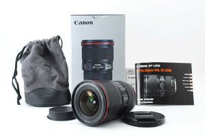 ★大人気商品 完全動作品★ Canon キャノン EF 16-35mm F4 L IS USM 付属品有