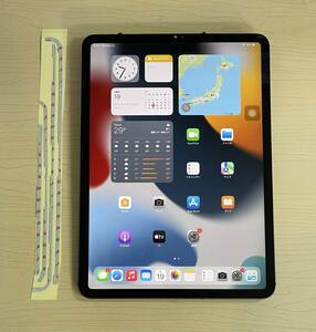 iPad Pro 11 インチ (2018-2020) 純正再生品 フロントパネル 画面 液晶 修理 交換 、画面 パネル 交換テープ 付き 。 カラー 黒