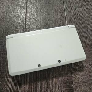 3ds 本体 ピュアホワイト 白 NINTENDO 3DS 中古 任天堂 送料無料 【ジャンク】 12081