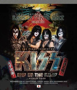 KISS「Back in Tokyo 2022 -Collectors Edition-」東京ドーム　11/30　2CD+BD+DVD　