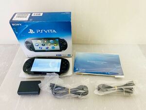 PS Vita『初期化済み』PCH-2000ZA16 カーキ／ブラック Wi-Fiモデル 付属品完備 Playstation Vita PSVita 本体 SONY ジャンク