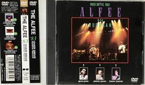 送料無料 ■ THE ALFEE DVD OVER DRIVE 1983 ALFEE 8-24 BUDOKAN
