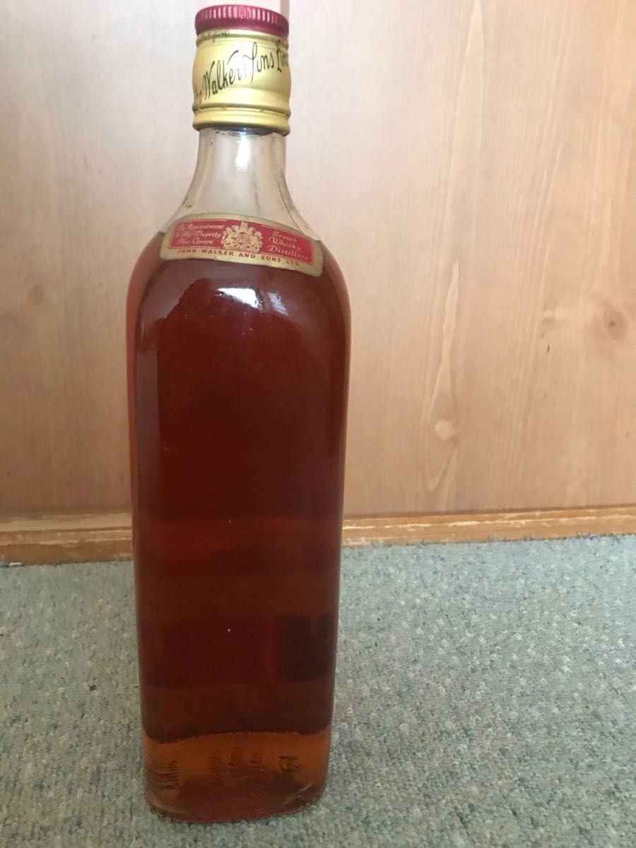 ジョニーウォーカー 赤ラベル 特級 コールドベック 760ml 43% 古酒