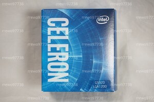 【美品】Intel Celeron G5920 2コア 2スレッド 3.5GHz 58W LGA1200 第10世代 Comet Lake Z490 Z590 H470 H570 B460 B560 H410 2