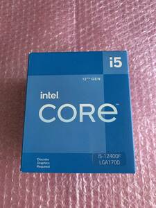 送料無料 使用二か月 Intel Corei5 12400F BOX LGA1700 12世代CPU