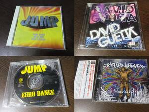 JUMP ダンス・コンピレーション　/ JUMP ～ユーロ・ダンス / DAVID GUETTA - BEST MIX 2枚組 / DJ Choo - TOYFIREWORKS CD 4枚セット