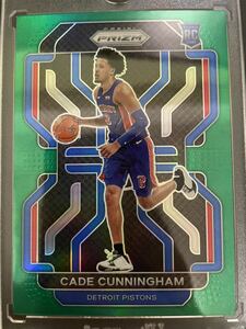 2021-22 Panini Prizm cade cunningham green RC グリーンパラレルルーキーカード　NBAカード